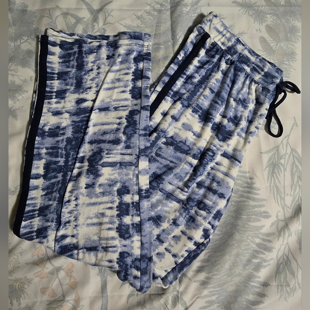 Lucky Brand Blue Tie-Dye Pants